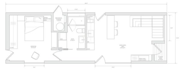 Model 6120 floorplan