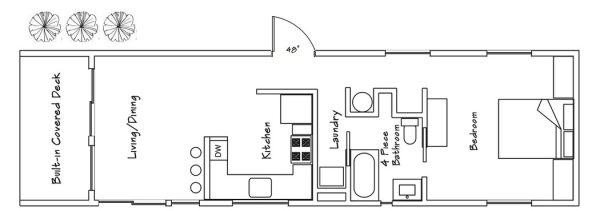 The Landing floorplan